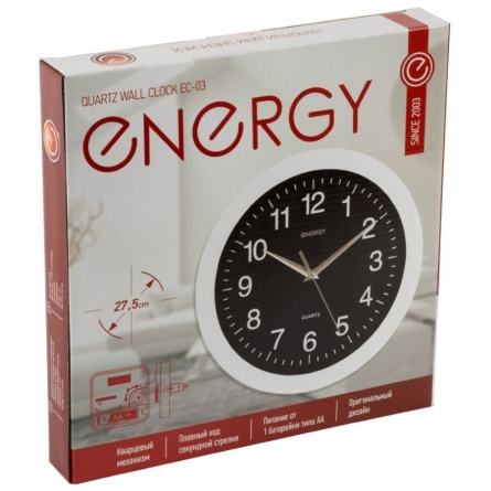 Часы настенные ENERGY ЕС-03 фото 4