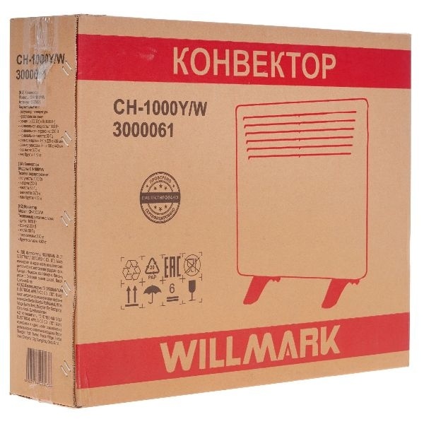 Конвектор WILLMARK CH-1000Y/W фото 6
